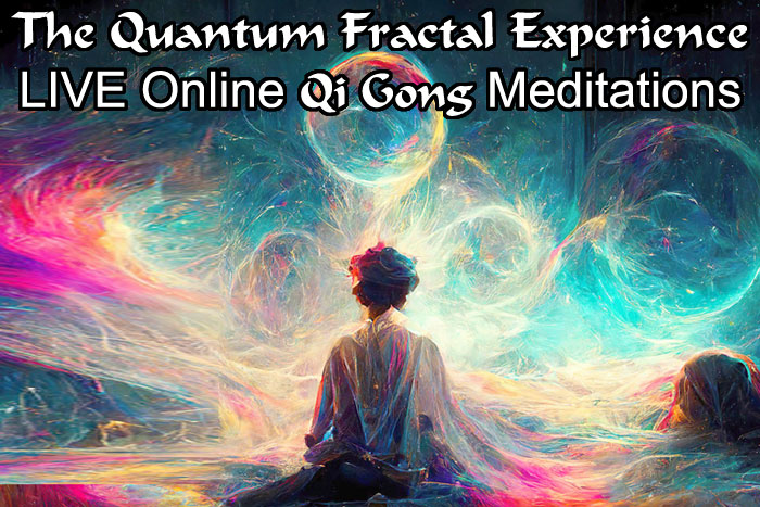 Online LIVE Energy Meditation - QiGong meditation series - The Quantum Fractal Experience image2