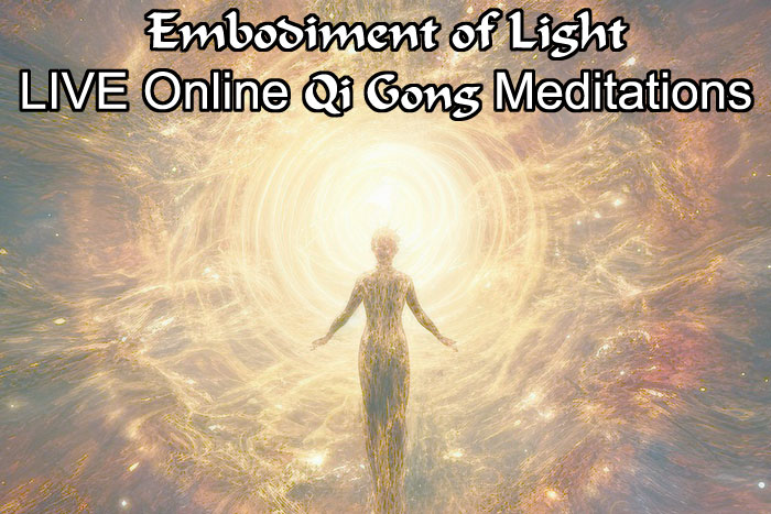 Online LIVE Energy Meditation - QiGong meditation series - The Embodiment of Light image2