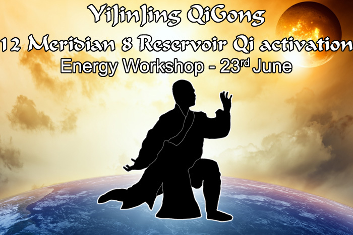 YiJinJing QiGong - 12 meridian 8 reservoir Qi activation - London Workshop