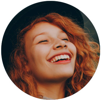 Smiling girl - Emotional balancing and upliftment – a key to harmony in a rapidly changing world - London Herts Essex - Lucia No3