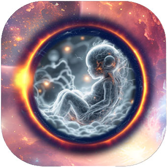 Cosmic Blessings of the Spirit Embryo - Online LIVE QI GONG Energy Meditations for Health Wellness Consciousness expansion London Herts Essex