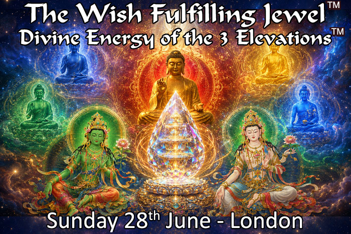 The Wish Fulfilling Jewel - Divine Energy of the 3 Elevations - QiGong Energy Day Retreat - LONDON - pic2